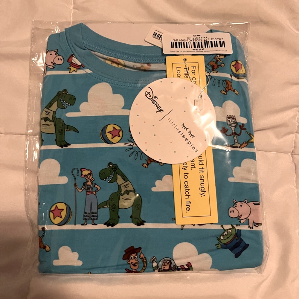 Toy Story Little Sleepies 3T
